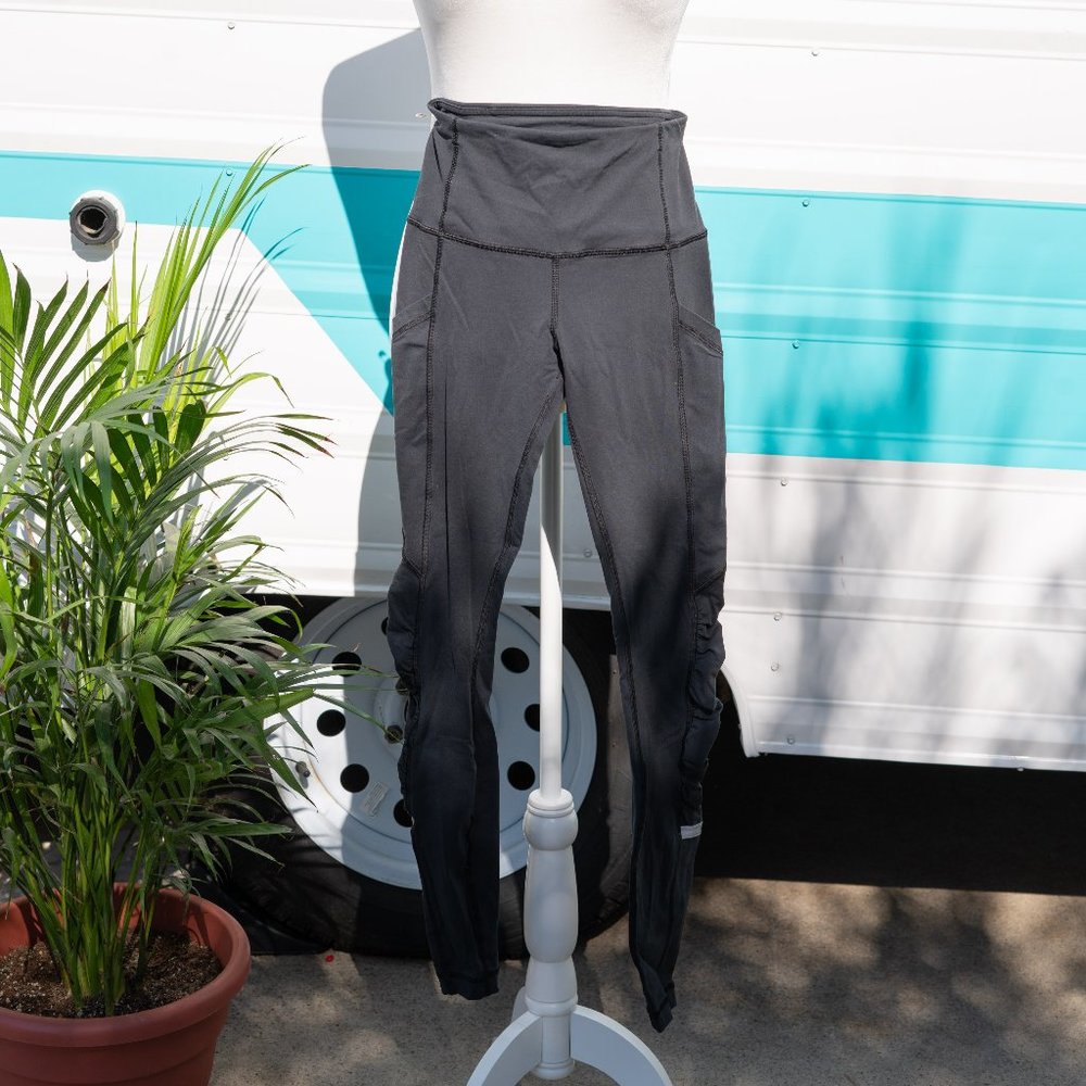 Lululemon Ruffle Side Leggings